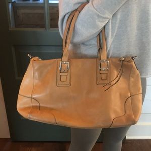 Coach leather bag